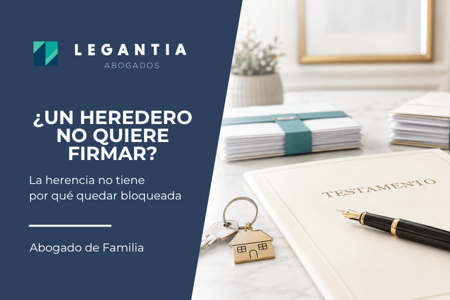 Familia ante una herencia bloqueada por desacuerdo entre herederos